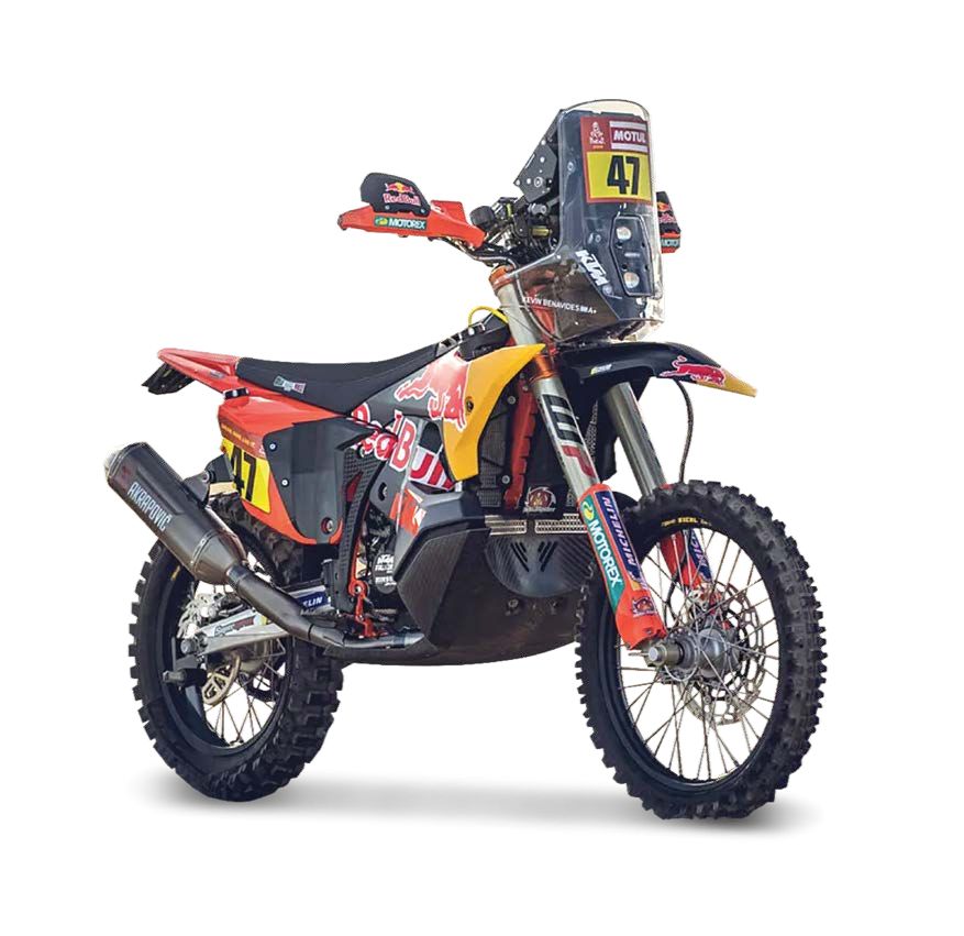 Maisto 1/6 Red Bull KTM 450 Rally Dakar (2024) (Benavides #47)