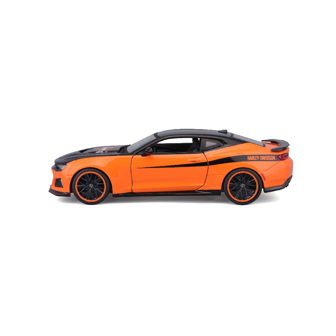 Maisto 1/24 H-D Custom 2017 Chevrolet Camaro ZL1 (Black/Orange)