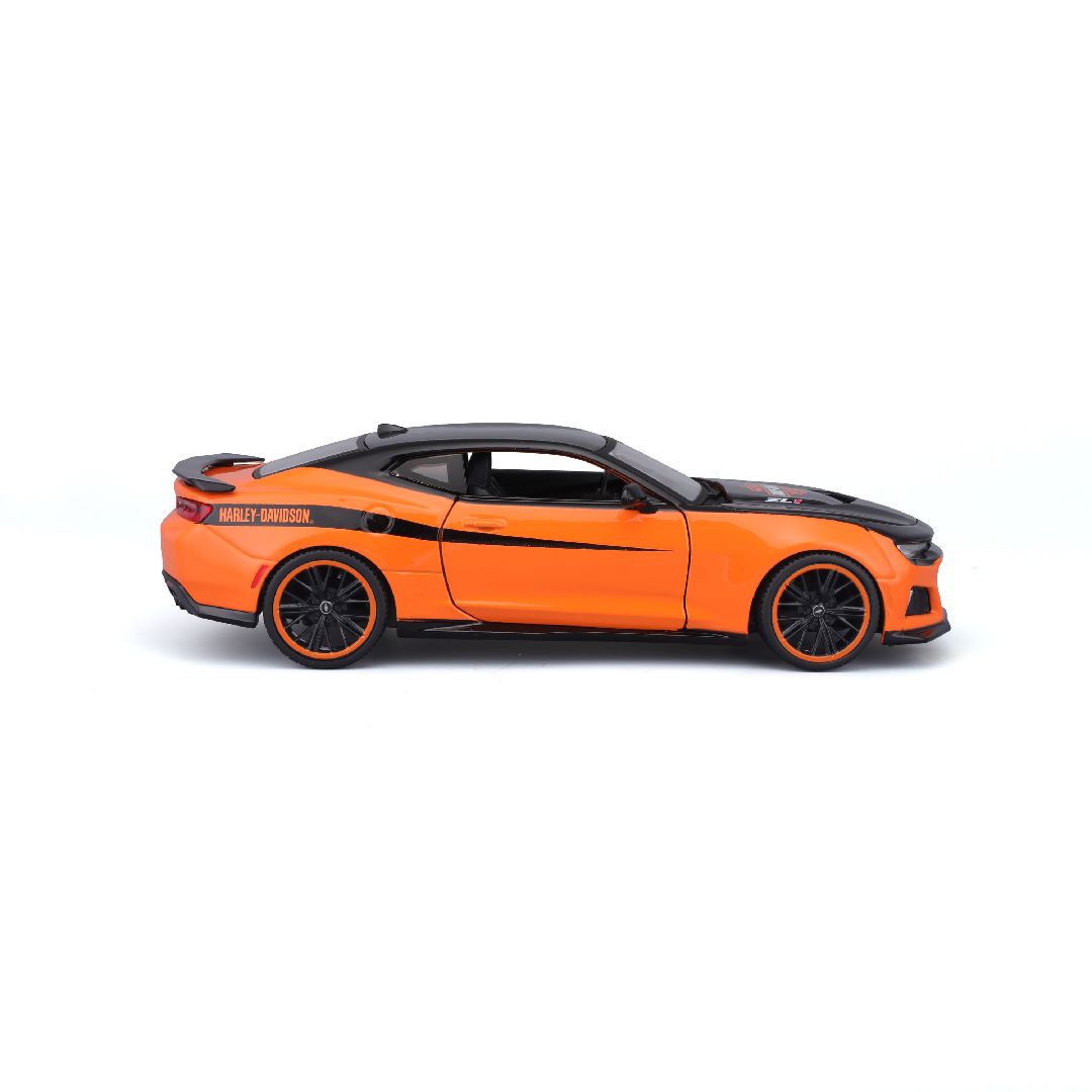 Maisto 1/24 H-D Custom 2017 Chevrolet Camaro ZL1 (Black/Orange)