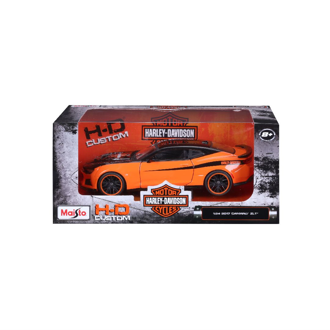 Maisto 1/24 H-D Custom 2021 Ford Bronco (Orange/Black)