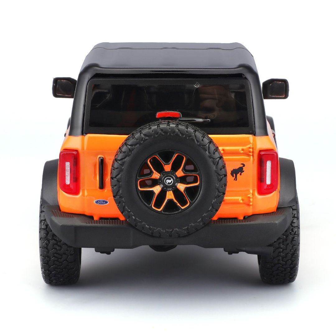 Maisto 1/24 H-D Custom 2021 Ford Bronco (Orange/Black)