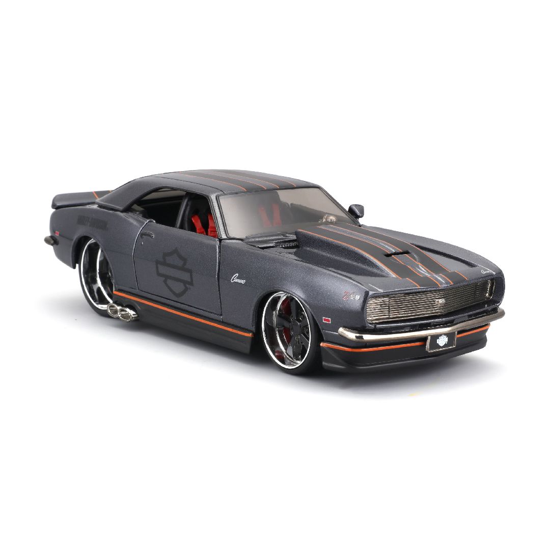 Maisto 1/24 H-D Custom 1968 Chevrolet Camaro (Met. Gray)