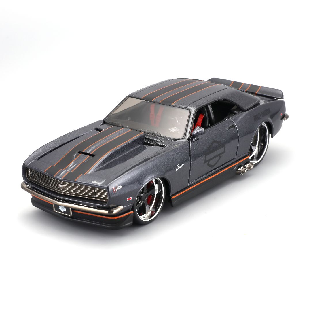 Maisto 1/24 H-D Custom 1968 Chevrolet Camaro (Met. Gray)