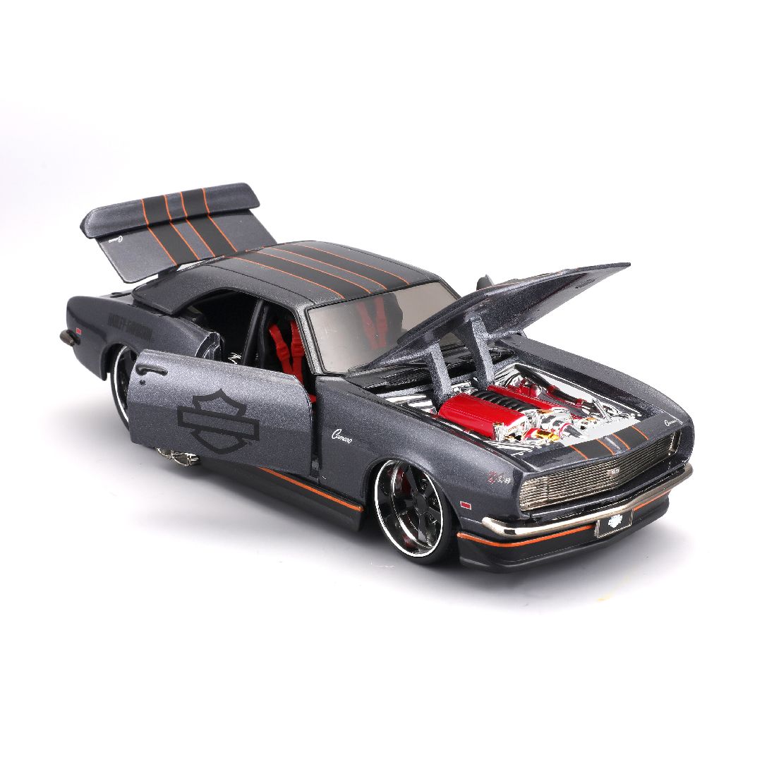 Maisto 1/24 H-D Custom 1968 Chevrolet Camaro (Met. Gray)