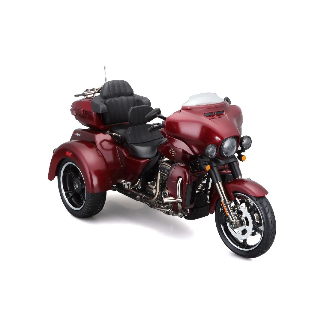 Maisto 1/12 H-D 2021 CVO Tri Glide (Burgundy)