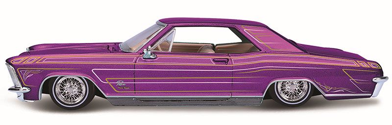 Maisto 1/24 LOWRIDERS 1965 Buick Riviera (Purple)