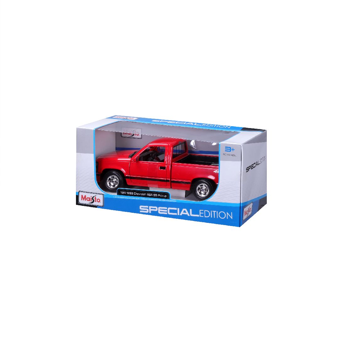 Maisto 1/24 SE 1993 Chevrolet 454 SS Pick-up Truck (Red)