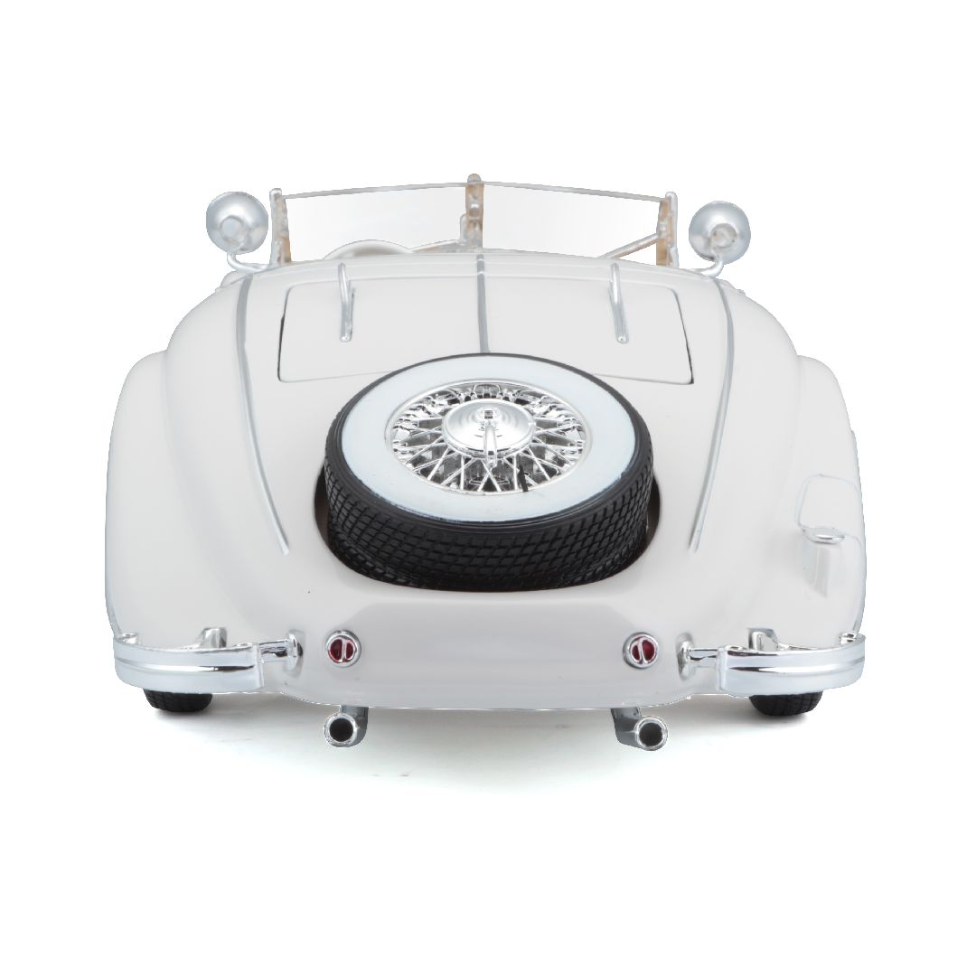 Maisto 1/18 PE 1936 M-B 500 K Typ Specialroadster (White)