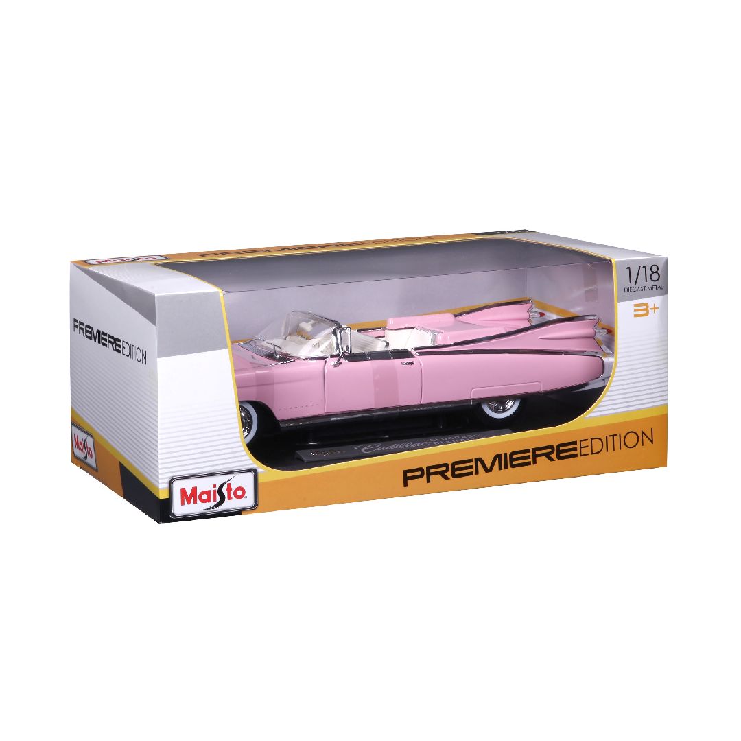 Maisto 1/18 PE 1959 Cadillac Eldorado Biarritz (Pink)