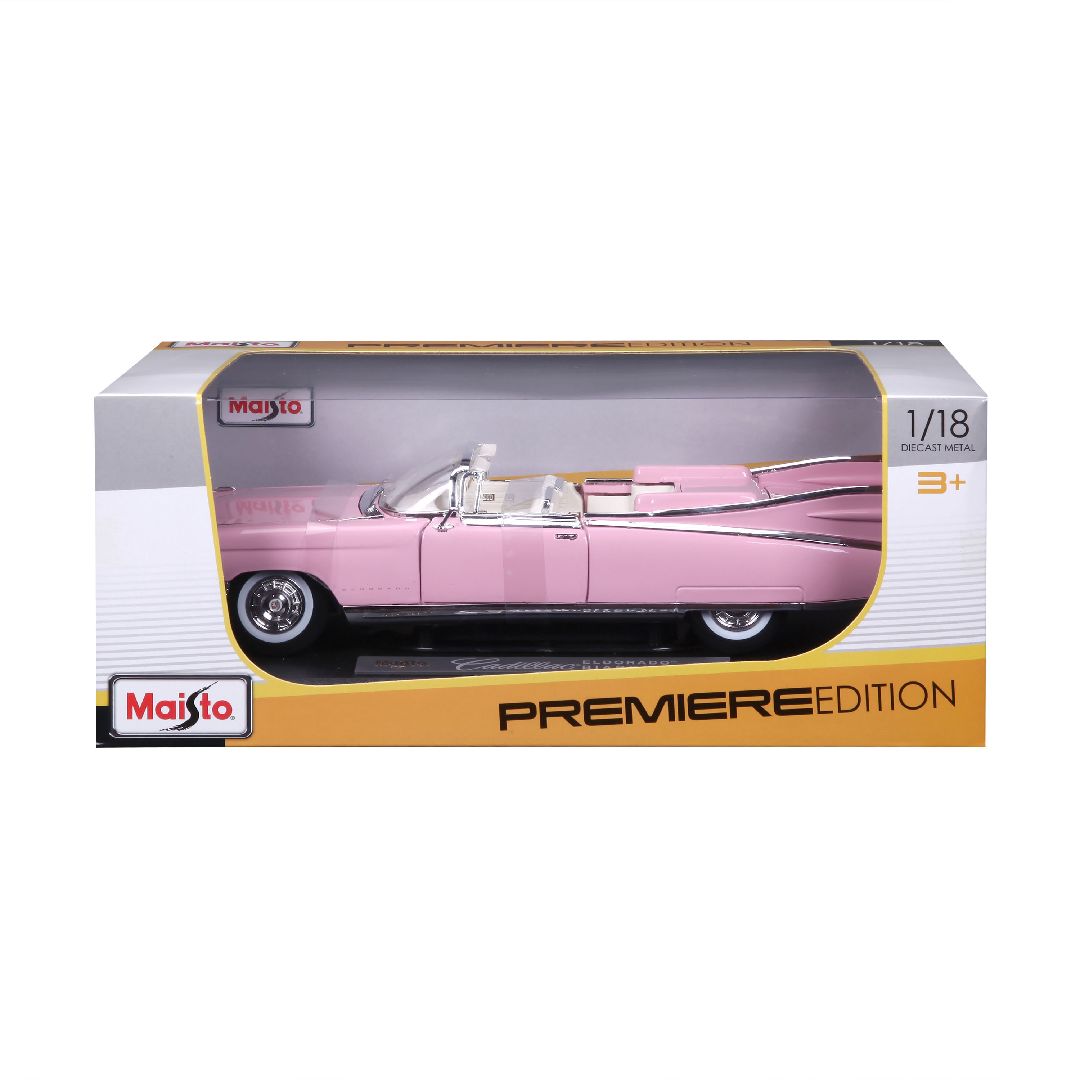 Maisto 1/18 PE 1959 Cadillac Eldorado Biarritz (Pink)