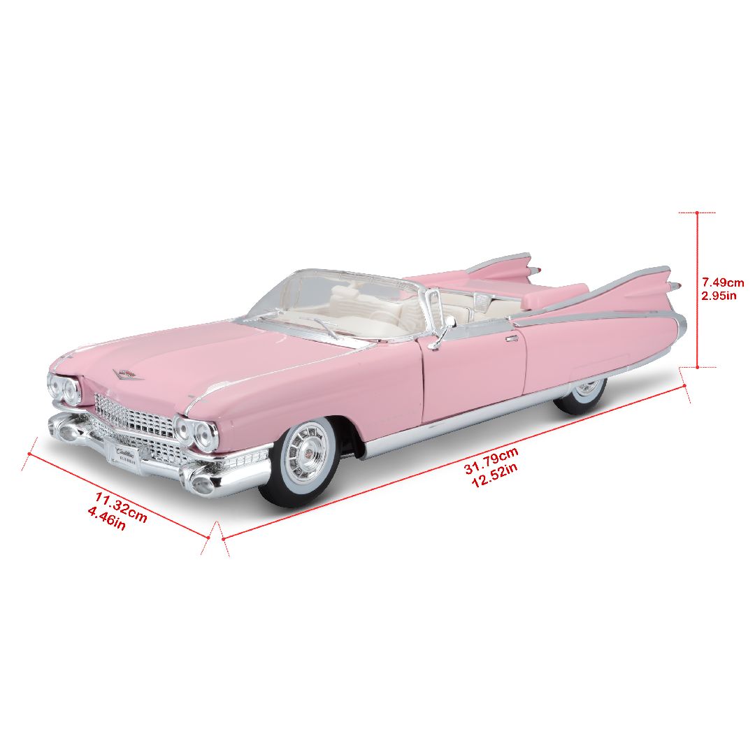 Maisto 1/18 PE 1959 Cadillac Eldorado Biarritz (Pink)