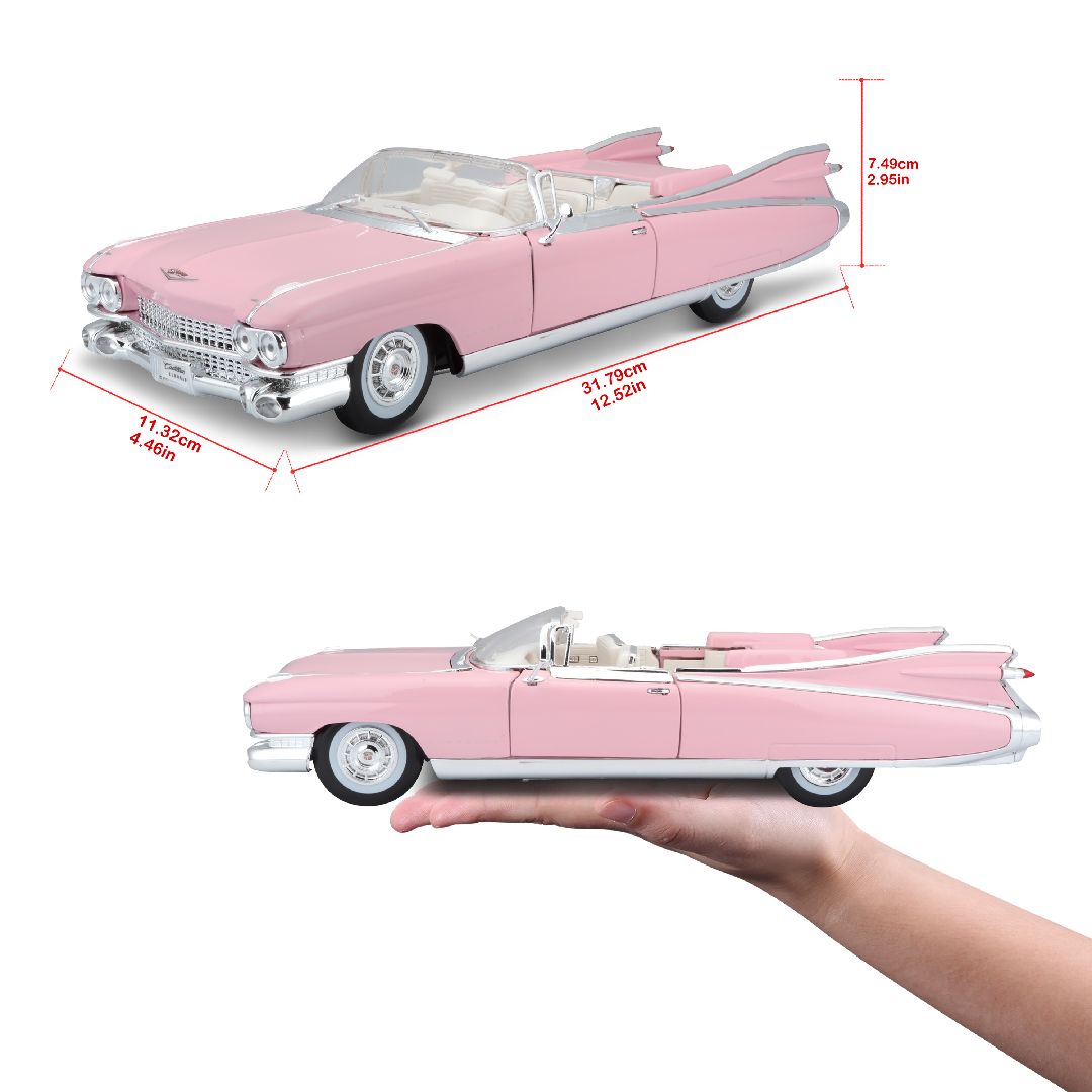 Maisto 1/18 PE 1959 Cadillac Eldorado Biarritz (Pink)