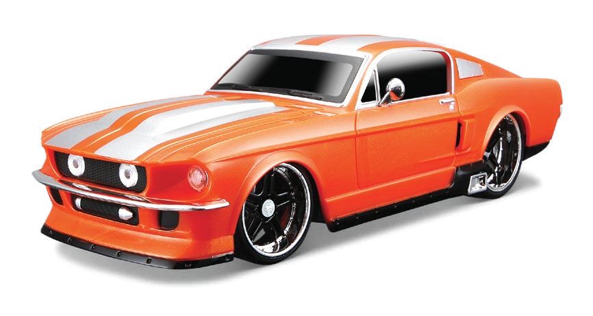 Maisto R/C 1/24 1967 Ford Mustang GT (Metallic Orange)