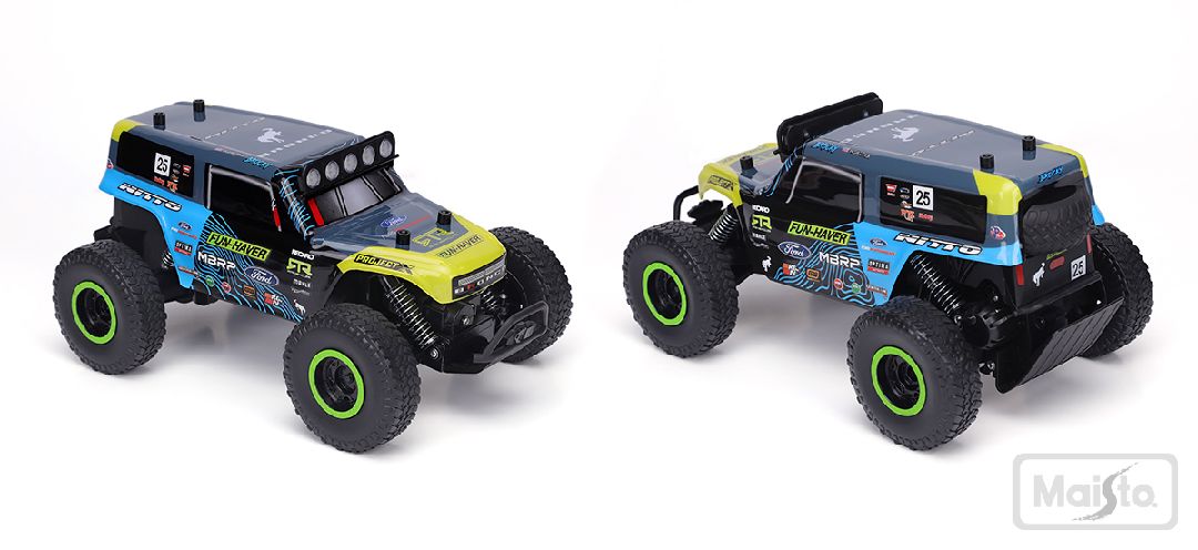 Maisto R/C Brocky Ultra4 Ford Bronco - Black/Green