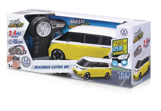 Maisto R/C 1/24 Premium 2023 VW Electric Van (White/Yellow)