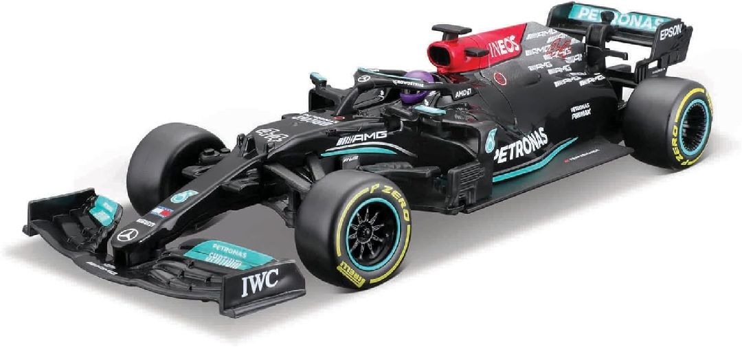 Maisto R/C 1/24 Mercedes-AMG F1 W12 E (2021) - Hamilton #44 - Click Image to Close