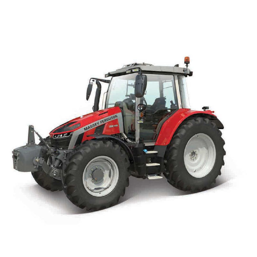 Maisto R/C Massey-Ferguson 5S.145 D6 Tractor - Red - Click Image to Close