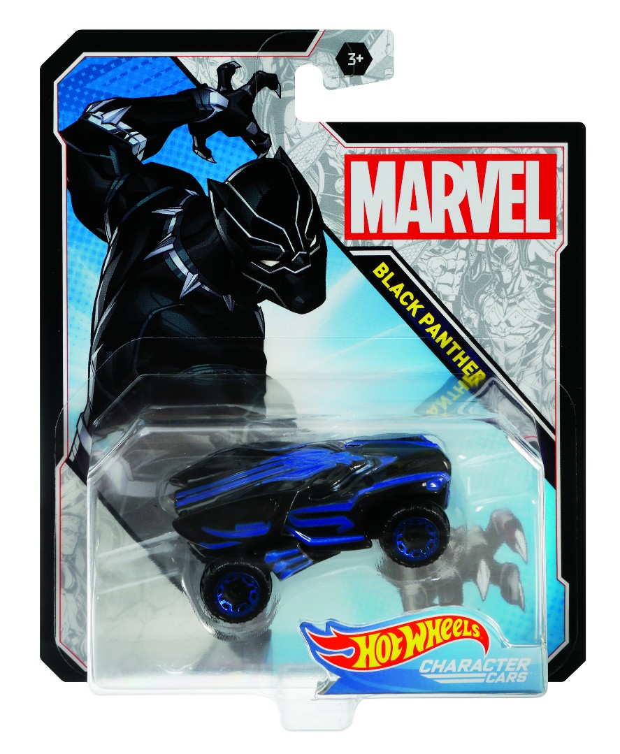 Hot Wheels Marvel 1/64 Character Car Assortment (8 Pkg/Box)