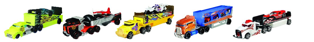 Hot Wheels Super Rigs Assortment (6 Pkg/Box)