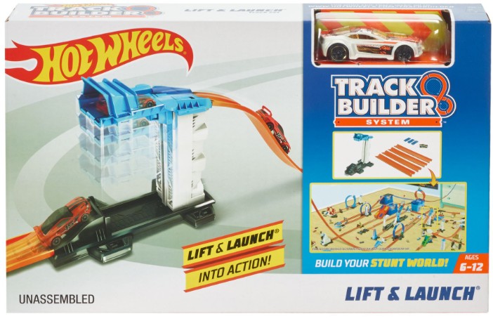 Hot Wheels Track Builder Accelerator Assortment (4 Pkg/Box)