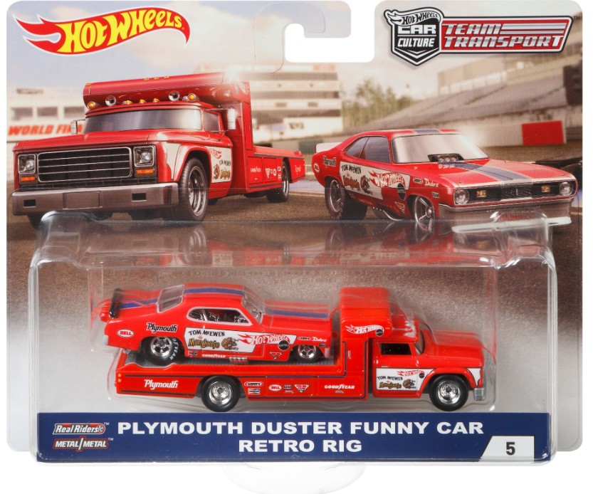 Hot Wheels Team Transport Assortment (4 Pkg/Box)