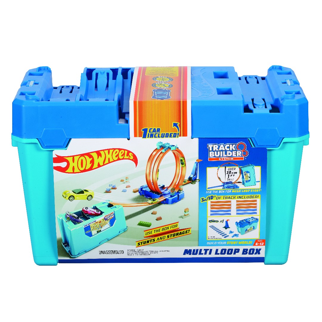 Hot Wheels Track Builder Multi Loop Box (2 Pkg/Box)