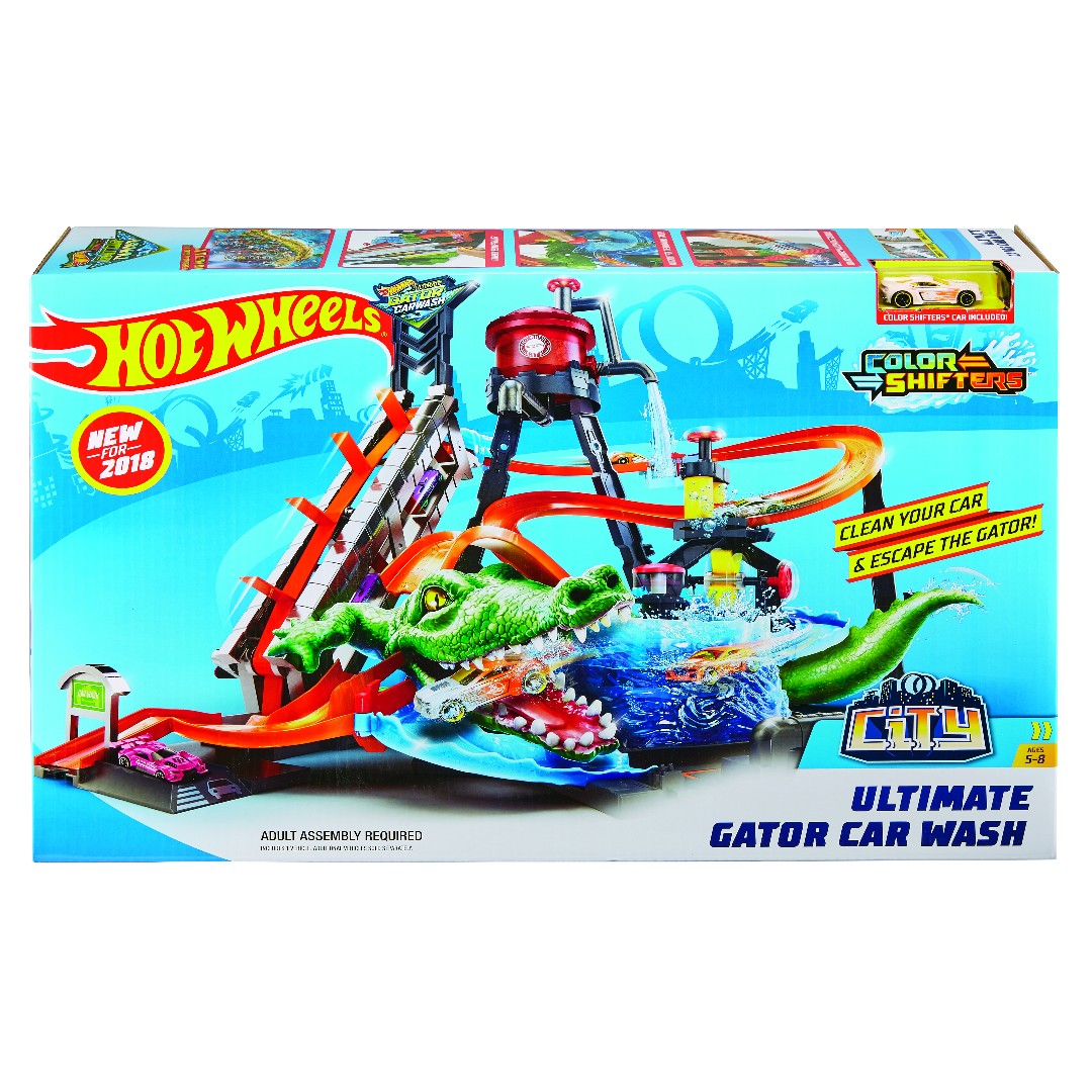 gator hot wheels car wash