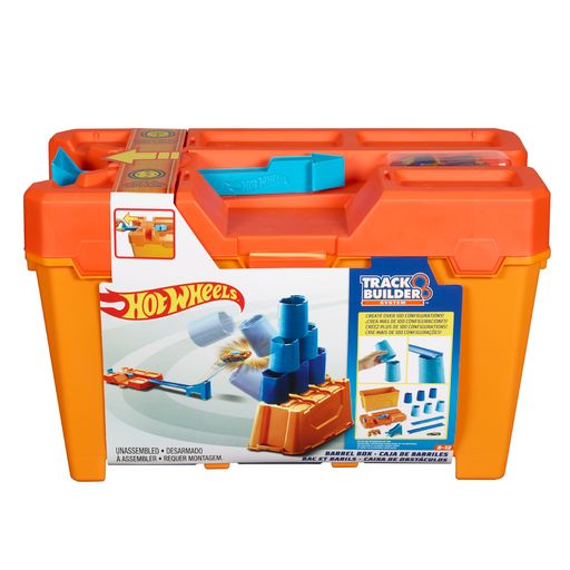 Hot Wheels Track Builder Barrel Box (2 Pkg/Box)