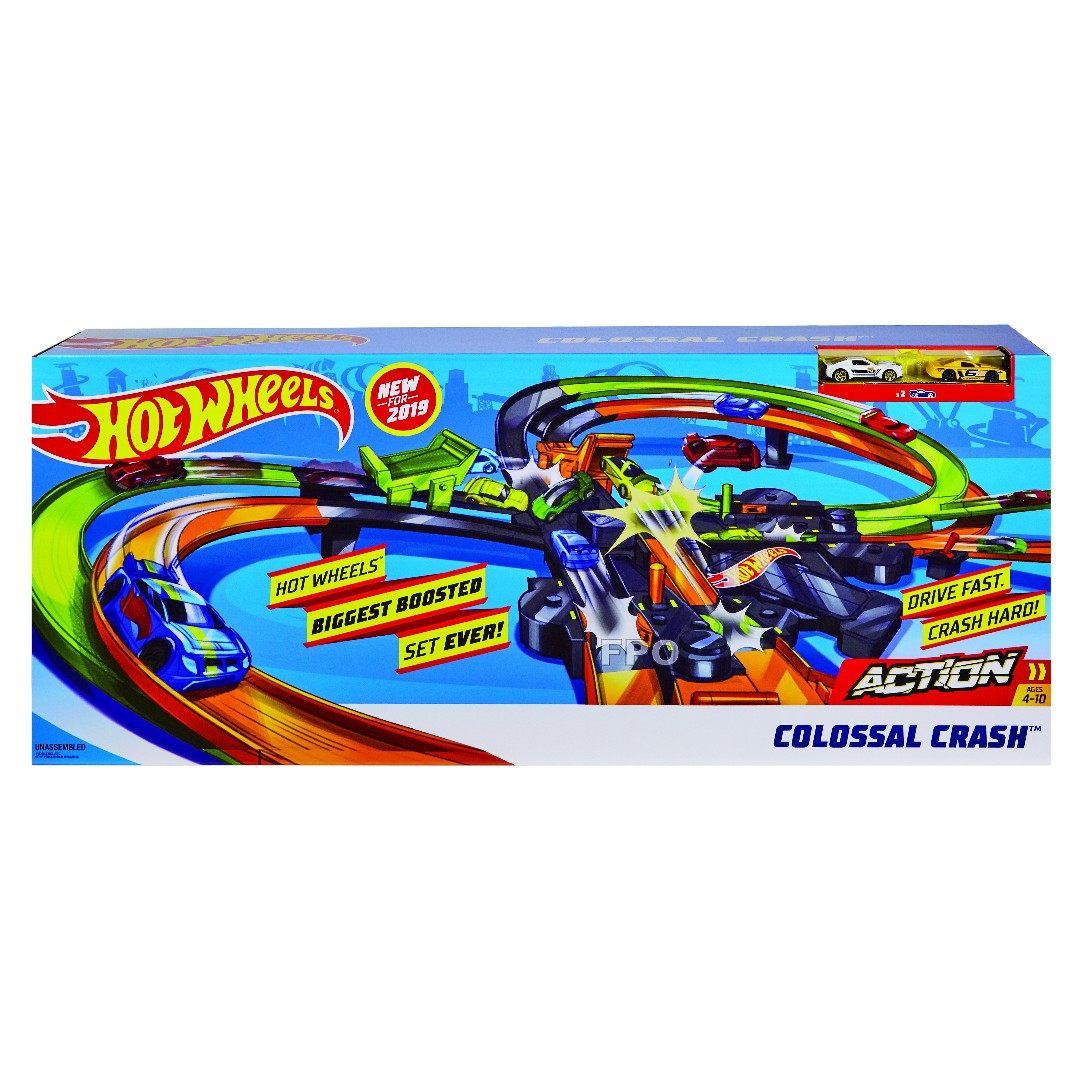 Hot Wheels Action Colossal Crash (2 Pkg/Box)