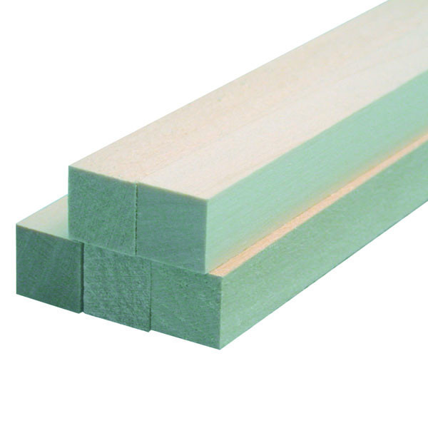 Midwest Basswood Strip 1/2 x 1/2 x 24