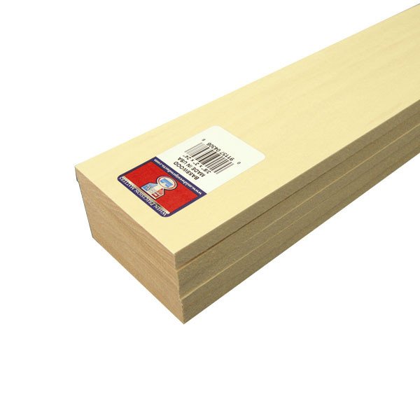 Midwest Basswood Strip 3/8 x 3 x 24