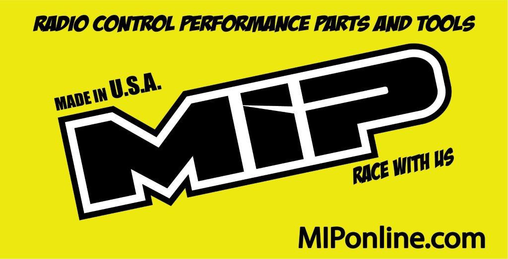 MIP Banner-Race, 24in. x 48in., Yellow