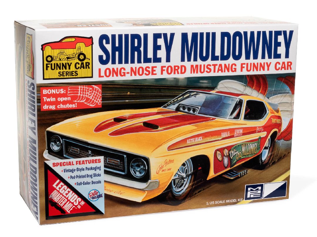 MPC 1/25 Shirley Muldowney Long Nose Ford Mustang FC