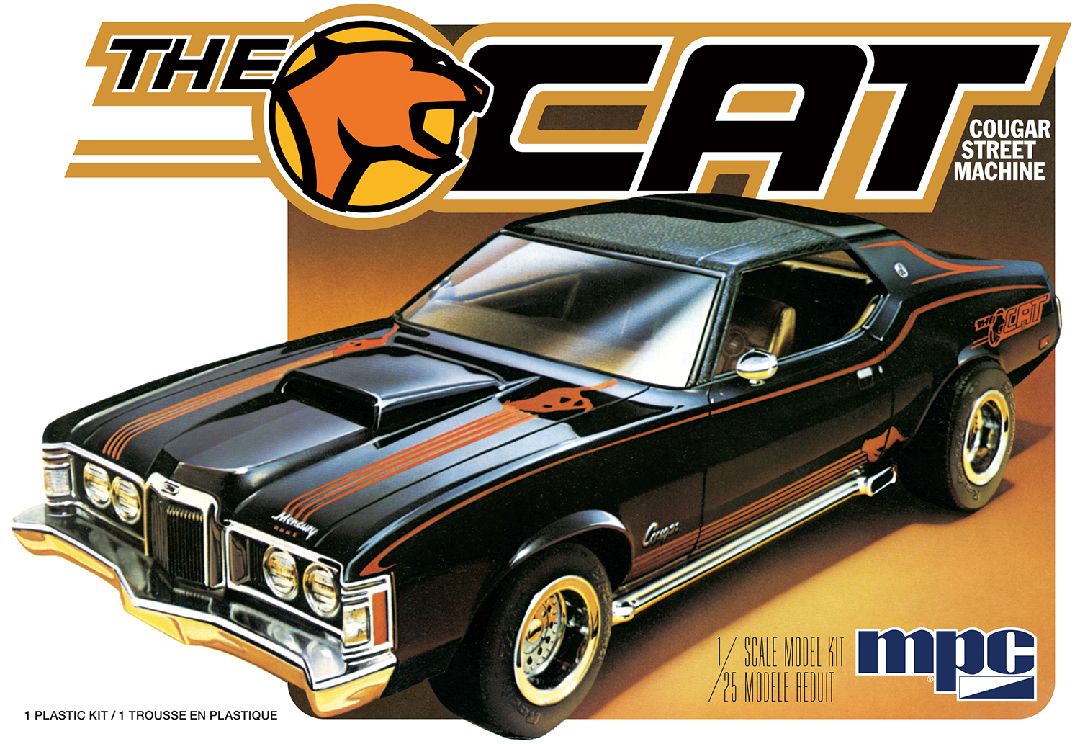 MPC 1973 Mercury Cougar "The Cat" Model Kit