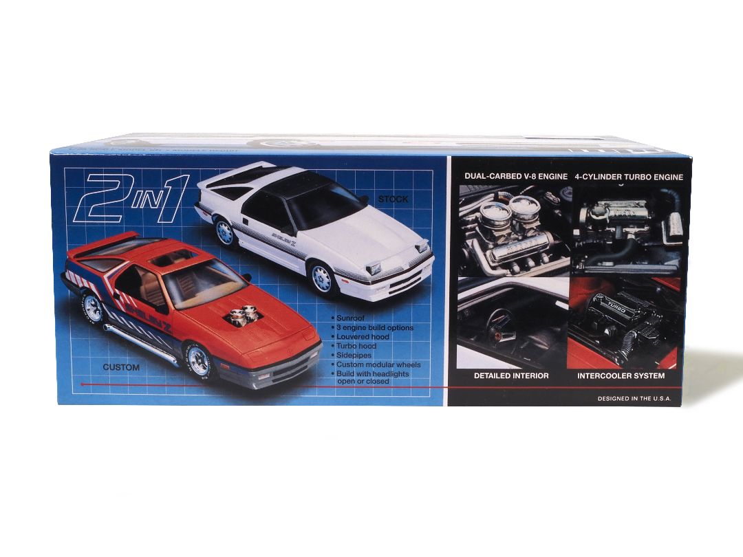 MPC 1/25 1988 Dodge Shelby Daytona Model Kit (Level 2)