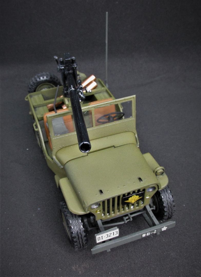 MPC Godzilla Army Jeep 1/25 Model Kit (Level 2)