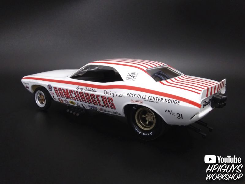 MPC 1/25 Scale Ramchargers Dodge Challenger Funny Car