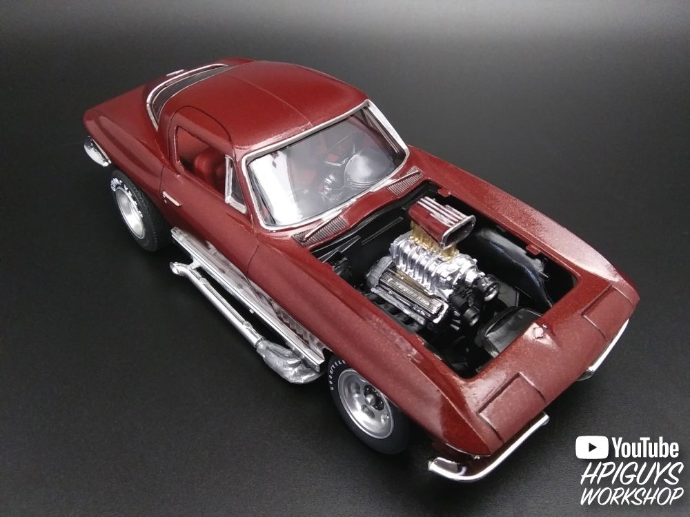 MPC 1/25 Scale 1967 Chevy Corvette Stingray "Streaker Vette"