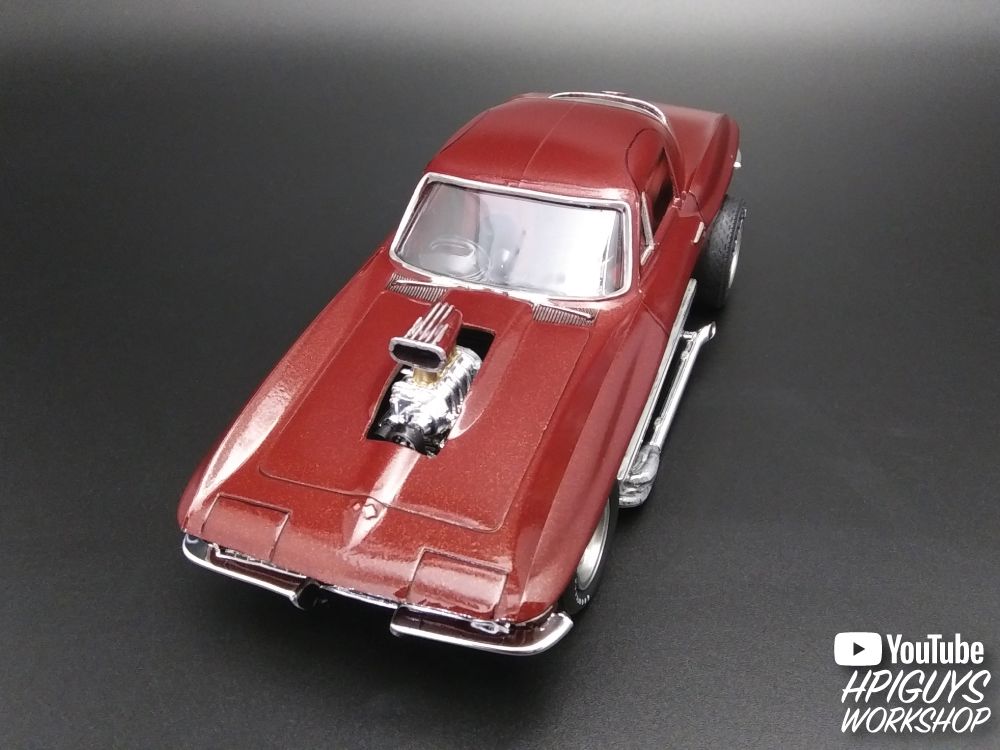 MPC 1/25 Scale 1967 Chevy Corvette Stingray "Streaker Vette"