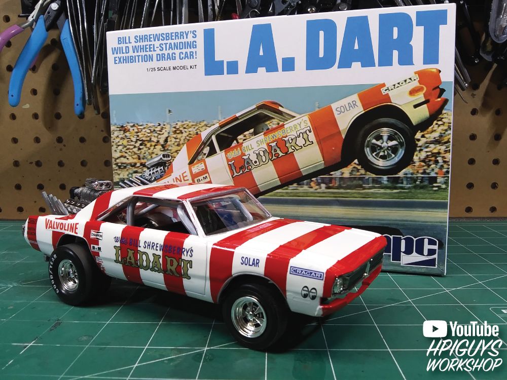 MPC L.A. Dart Wheelstander 1/25 (Level 2)