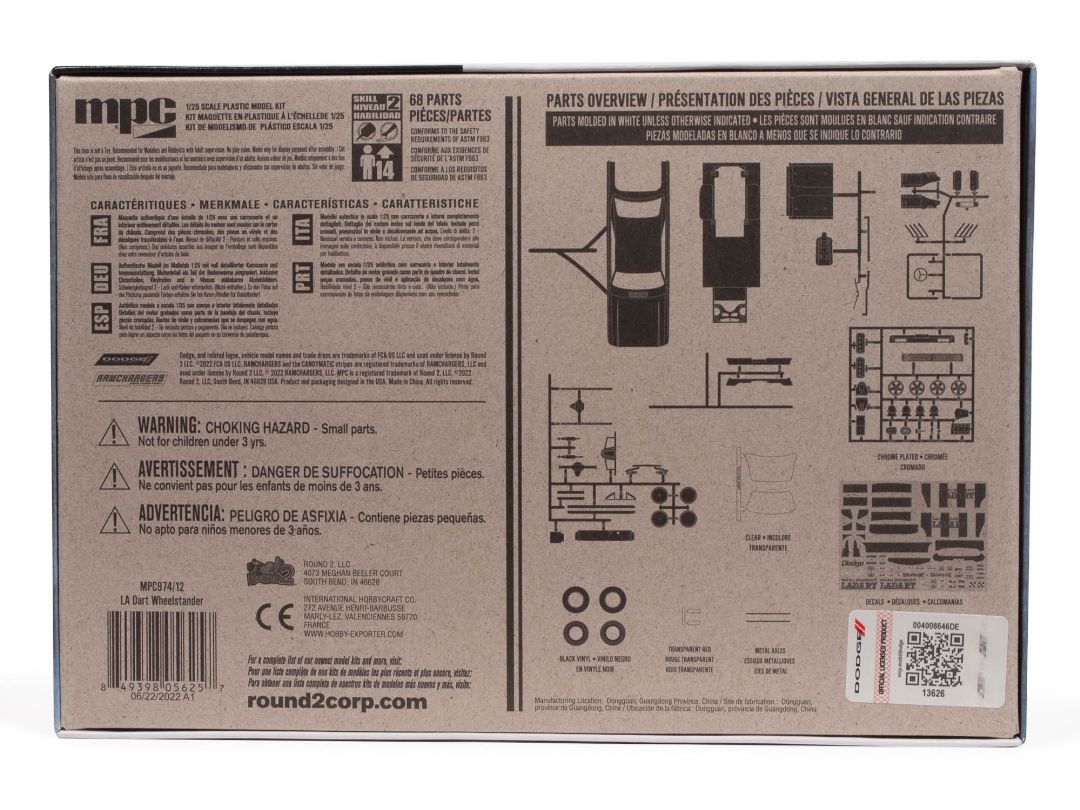 MPC L.A. Dart Wheelstander 1/25 (Level 2)