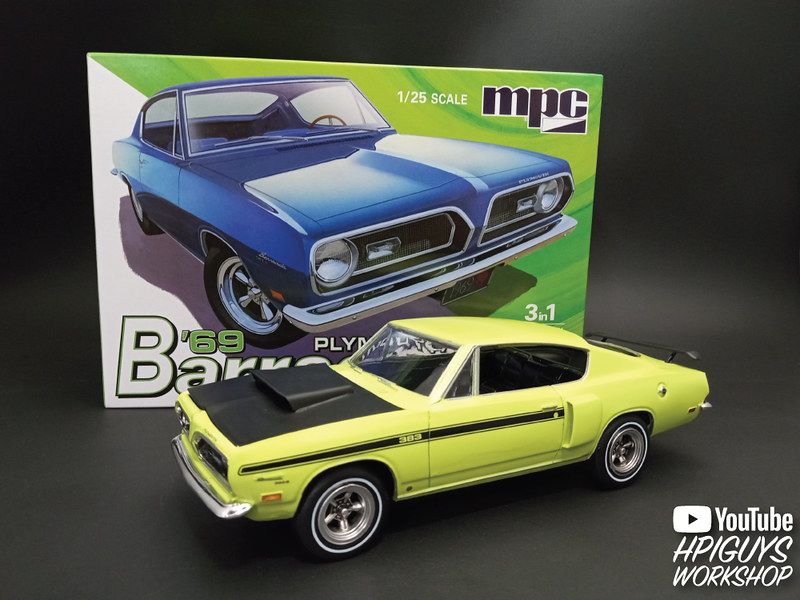 MPC 1/25 1969 Plymouth Barracuda