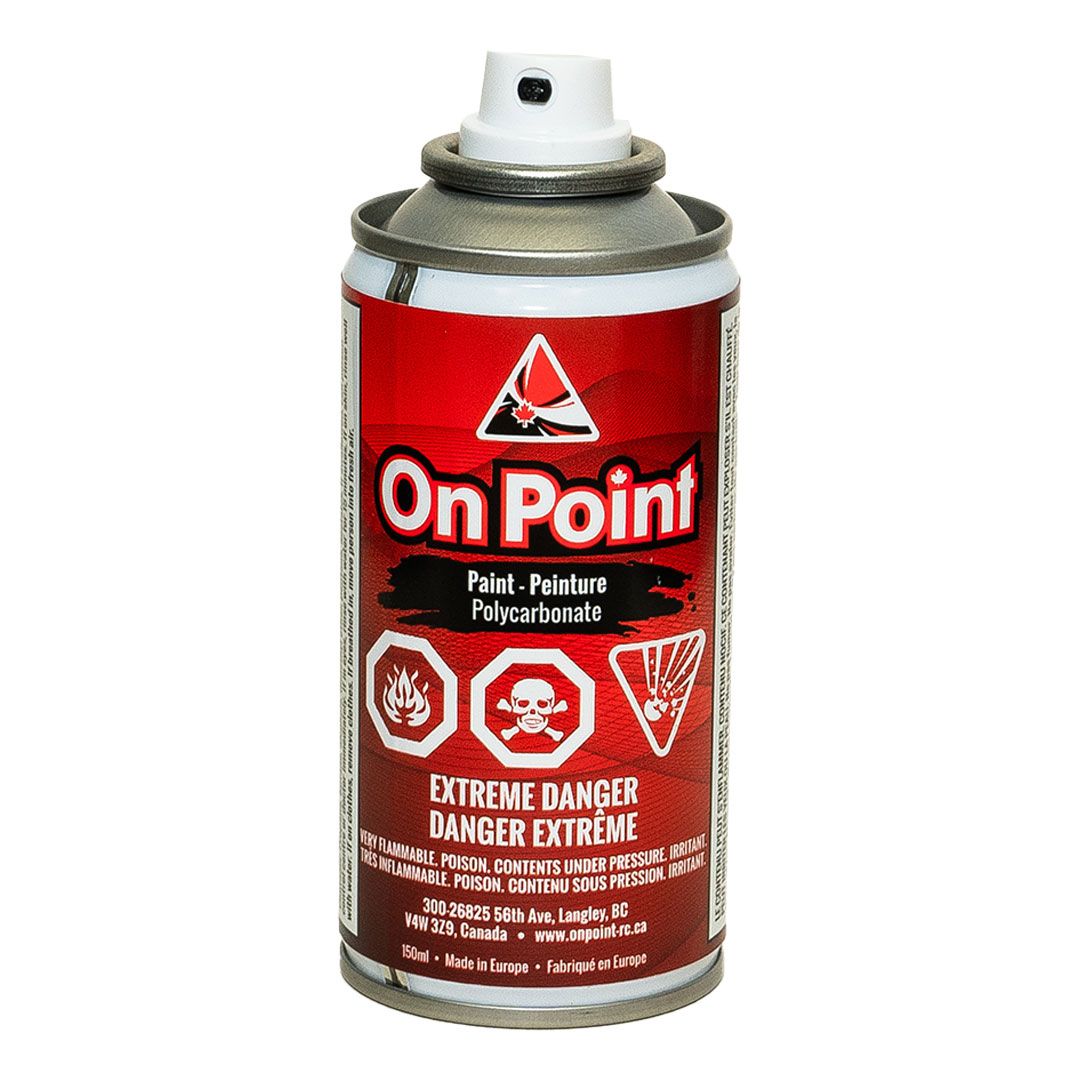 On Point 150ml RC Spray Paint - Pure Black