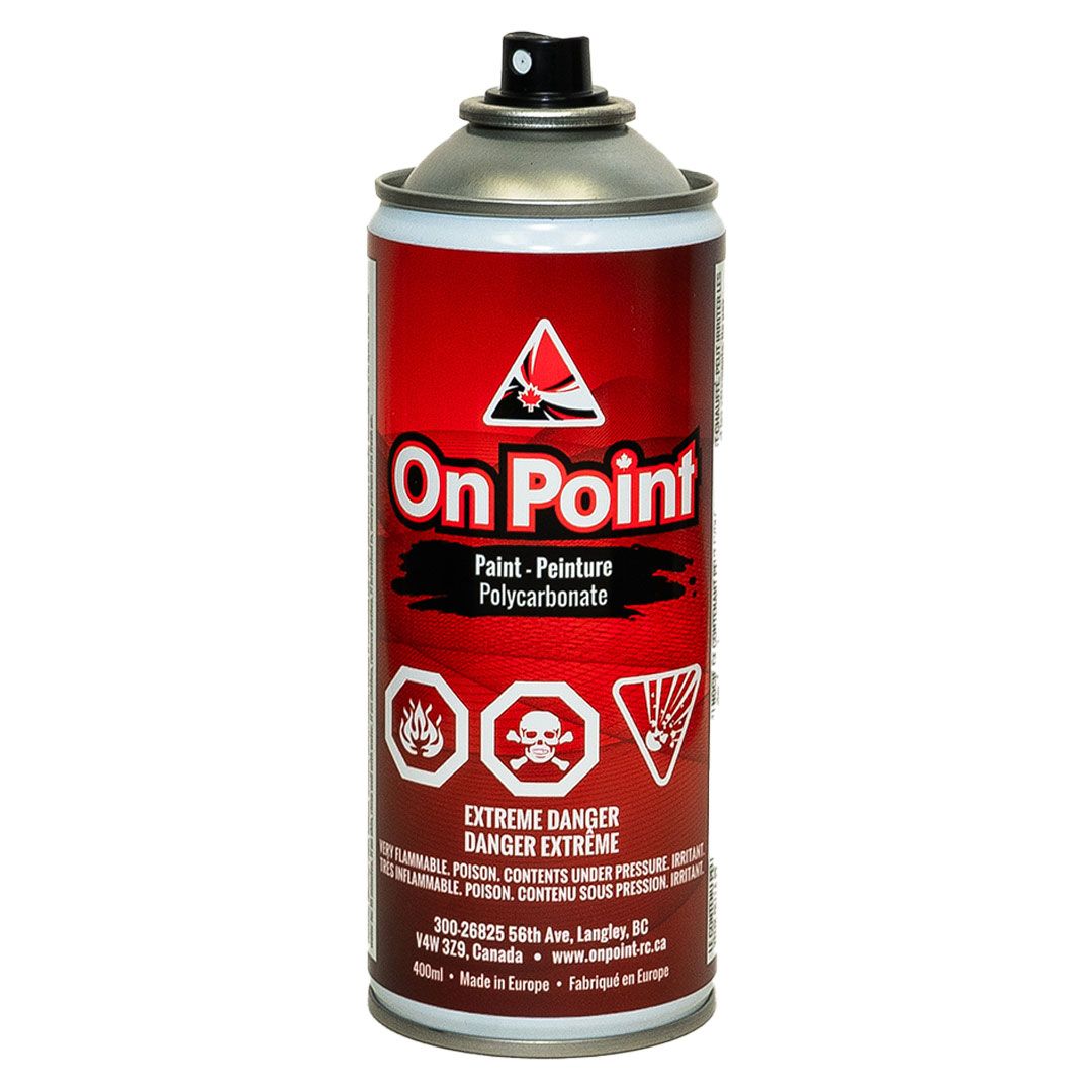 On Point 400ml RC Spray Paint - Pure Black