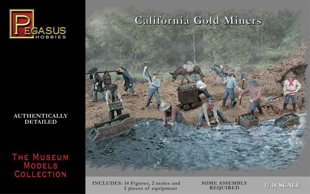 Pegasus Hobbies 1/72 California Gold Miners