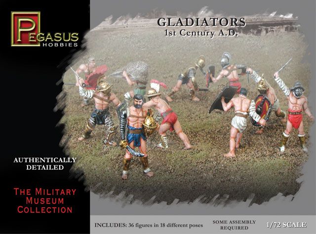 Pegasus Hobbies 1/72 Gladiators