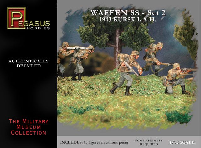 Pegasus Hobbies 1/72 German Waffen SS set 2 - Click Image to Close