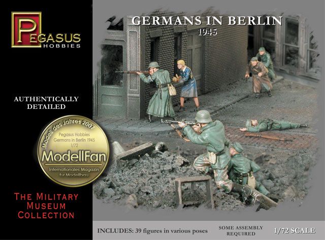 Pegasus Hobbies 1/72 Germans In Berlin 1945