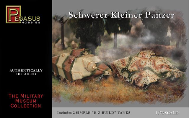 Pegasus Hobbies 1/72 German Schwererkleinerpanzer (2) - Click Image to Close