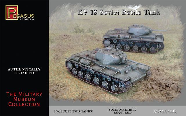 Pegasus Hobbies 1/72 KV-1S (2)